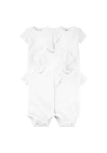 Carter's 5'li Bebek Body 1L930510 IB58771 Beyaz
