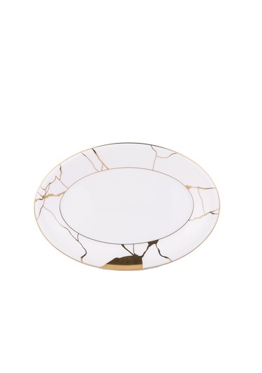 Jumbo Marble 12 Kişilik 61 Parça Bone Yemek Takımı