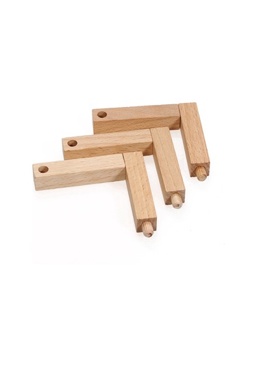 Samdoo Büyük Boy 3d Ay Lambası Ahşap Standı - 13-22cm Çap İçin Sökülebilir