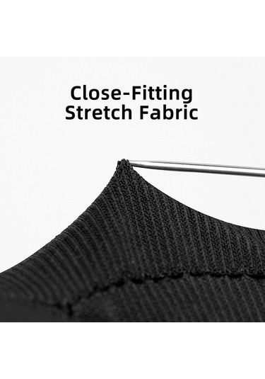 Rockbros S247 1 Çift Yarım Parmak Bisiklet Sürme İçin Yansıtıcı Çizgili Aşınmaya Dayanıklı Eldiven