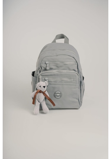 Ççs Kadın 17953 Sırt Çantası Gri