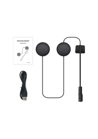 Dancemonkey Motosiklet Kulaklığı Kask İçin Global Cbtx Bt23 Bluetooth Vk