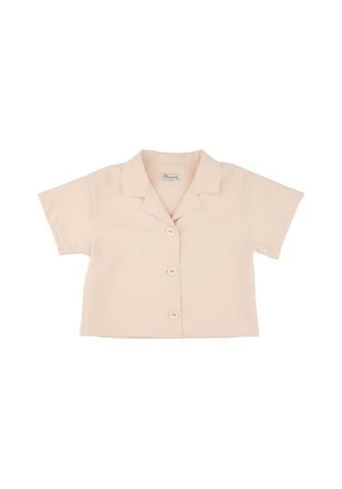 Best Kids Kız Çocuk Gömlek Yaka Ceket 001