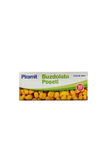 Piramit Küçük Boy Buzdolabı Poşeti 50'li