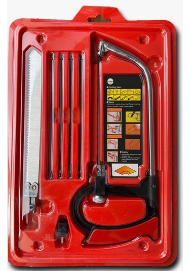 Profesyonel Kıl Testere Seti Ahşap, Plastik Ve Metal Kesim İçin