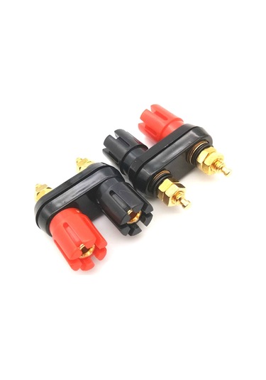 Sones 10 Adet Çift Erik Çiçeği Terminali Çift Sıra Terminali Ses Terminali