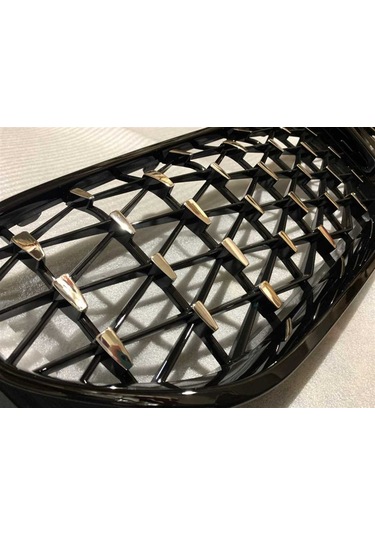 Bmw G30 LCİ Panjur Böbrek Diamond Pianoblack 2021-2022