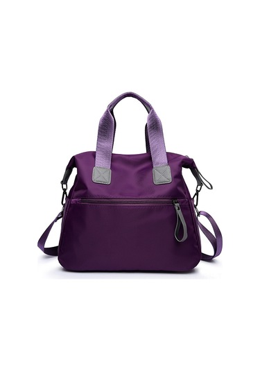 Reedark 2022 Yeni Moda Büyük Kapasiteli Omuz Çantası - Siyah Naylon Anne Çantası Siyah