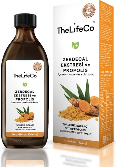 The Lifeco Zerdeçal Sıvı Ekstraktı 150 ML