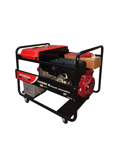 Honda Hw 220-s Marşlı Trifaze 6.5 Kva Benzinli Kaynak  Jeneratörü