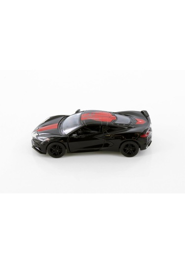 Kinsmart 2021 Corvette Stingray C8 Livery Edition Diecast Siyah