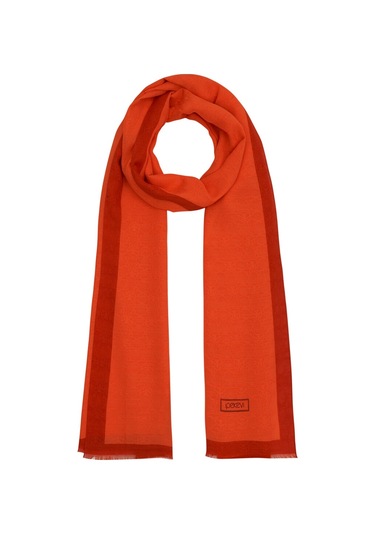 İpekevi Monogram Şal - 4356 Turuncu
