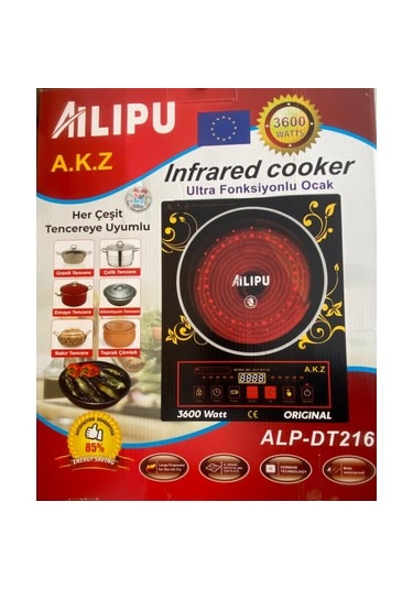 Ailipu ALP-DT216 3600 W Lazer Ocak
