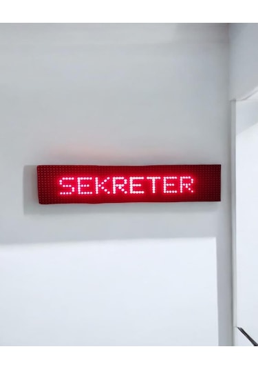 Kumandalı Makam Odası Çağrı Sistemi Kasa Ölçüsü: 16x64 Cm