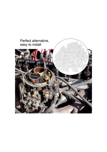 Reedark 100 Adet Kauçuk Manuel Pompa Primer Baloncuk, Stihl 41331212700, Walbro 188-12 Uyumlu Değiştirme Parçası