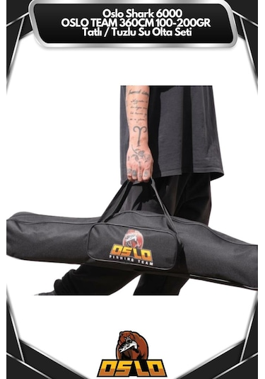 Oslo Shark 6000 Oslo Team 360cm 100-200gr Tatlı/tuzlu Su Olta Seti