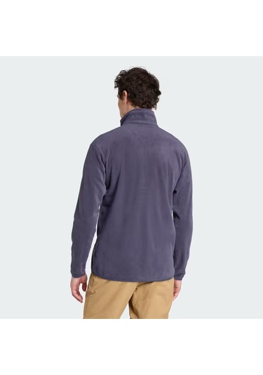 Adidas Multi Essentials Fermuarlı Erkek Polar Ceket Jm3116 Gri