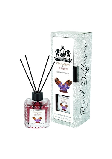 Lion Francesco Cinnamon & Saffron Reed Diffuser Tarçın 150 ML