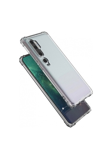 Blogy Note 10 İle Uyumlu Crystal Fit Kılıf Crystal Clear