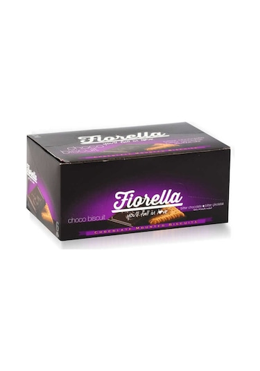 Fiorella Chocobiscuit Bitter Çikolatalı Bisküvi 102 Gr. 6 Adet (1 Kutu)