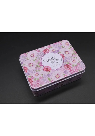 Dikdörtgen Kutu Hediye Kutusu Sevgililer Günü Hediye Kutusu Lovely Day Pembe 6 Lı