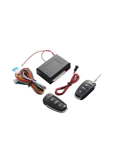 Pazly 12v Ev Uzaktan Kumandalı Merkezi Kilit Seti - 2 Kumandalı Anahtarsız Giriş