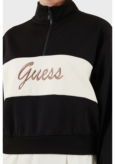 Guess Bayan Sweat V5bq00 Kcx22 Jblk Siyah Siyah