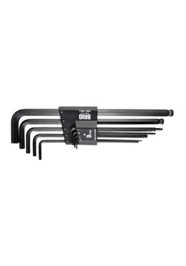Brio Allen Anahtar Seti Uzun 9 Parça Topbaşlı 1,5-10 Mm