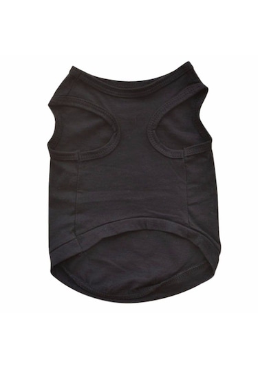 Köpek Ve Kedi İçin Pet Boss Siyah Sweat Tshirt Kıyafet