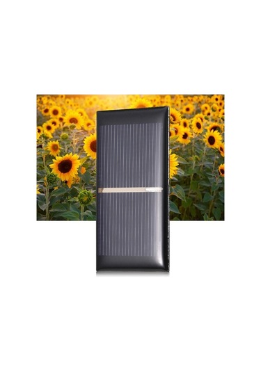 Pazly 0.3w Taşınabilir Su Geçirmez Güneş Paneli - Kamp, Bahçe & Aydınlatma İçin Optik Şarj