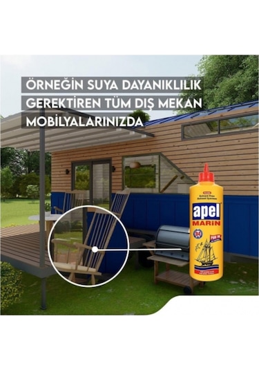 Apel Marin Pa300 Deniz Tutkalı 600 ML Bal Rengi