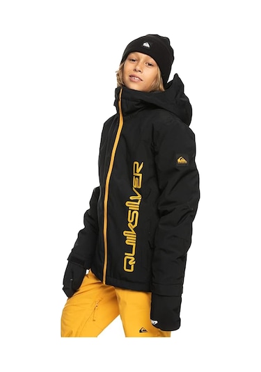 Quıksılver Quiksilver Erkek Çocuk Snowboard Ceketi Morton True Black 19006 Siyah