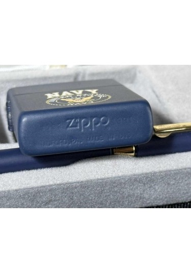 Zippo 1994 United States Navy Özel Seti Çakmak Ve Kurşun Kalem