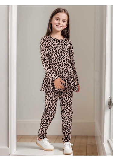 Jambo Wear Okul Öncesi İçin Penye Takım 285903380 Leopar