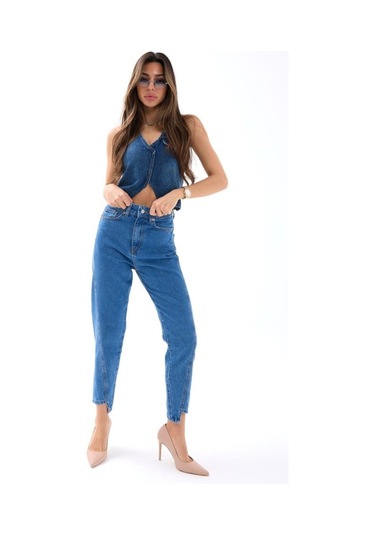 5682 Kot Pantolon-koyu Mavi Koyu Mavi