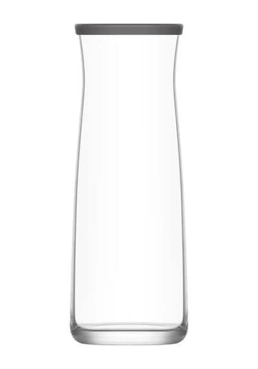 LAV Vera Cam Karaf Tekli 1,2 L Gri Silikon Kapaklı (Sürahi )