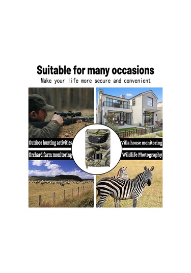 Xindoker Pr100 Av & Gözlem Kamerası - 12mp 1080p, Ip56 Su Geçirmez, 26 Adet Ir Işık, 0.8s Hızlı Tetikleme, Dış Mekan İzleme Çok Renkli