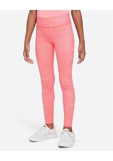 Nıke Drı-fıt One All Over Print Tıght Kız Çocuk Tayt Fb1077 894 894 Çok Renkli