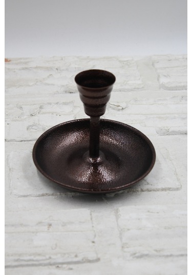 Metal Vintage Mumluk & El Şamdanı Acı Kahve Turna2623-6 Diğer