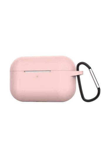 Noktaks - Airpods Pro Uyumlu - Kılıf Darbelere Karşı Dayanıklı Airbag Silikon Kılıf - Pembe Açık - T10871 Pembe Açık