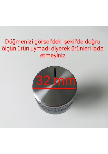 Icf Ankastre Fırın Düğmesi Pistonlu