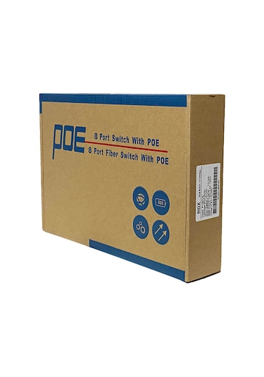 Rdx 8+2 Port Ethernet PoE Switch - 8x PoE Ports + 2x Gigabit Uplink