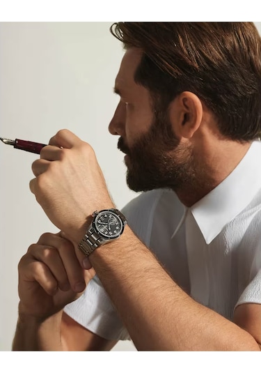 Montblanc 1858 0 Oxygen 38 Mm Otomatik Saat 136355 Siyah