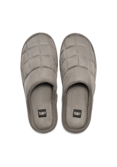 Twigy Adam Erkek Ev Terliği Füme 41/46 CC0403 Füme