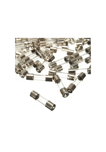 10Amper Küçük Cam Sigorta 5X20Mm - 100 Adet