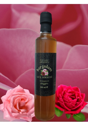 Bergulem Doğal Gül Sirkesi 500 ML