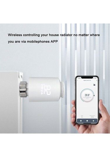 Tuya Zigbee Termostatik Radyatör Vanaları Akıllı Kablosuz E22591