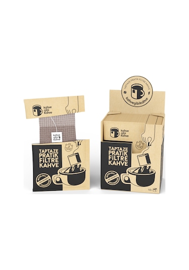Kahvegibikahve Klasik Pratik Filtre Kahve 10'lu