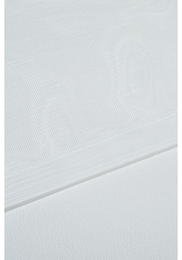 Emi Tül Perde Bej 140x250 Bej - Beyaz