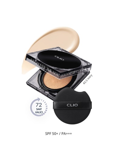 Clio Kill Cover The New Founwear Cushion + Refill SPF50+ 2.5 Ivory
